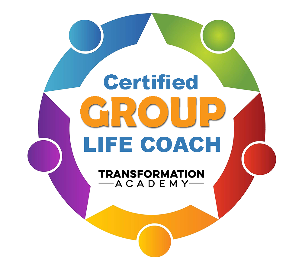 the logo for certified group life coach transformation academy