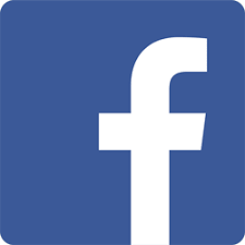 Facebook logo: white 