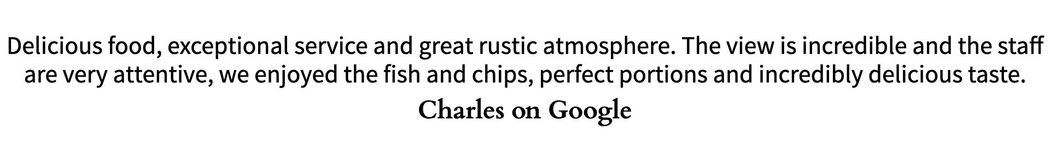 Great review for The Hangar from Google 