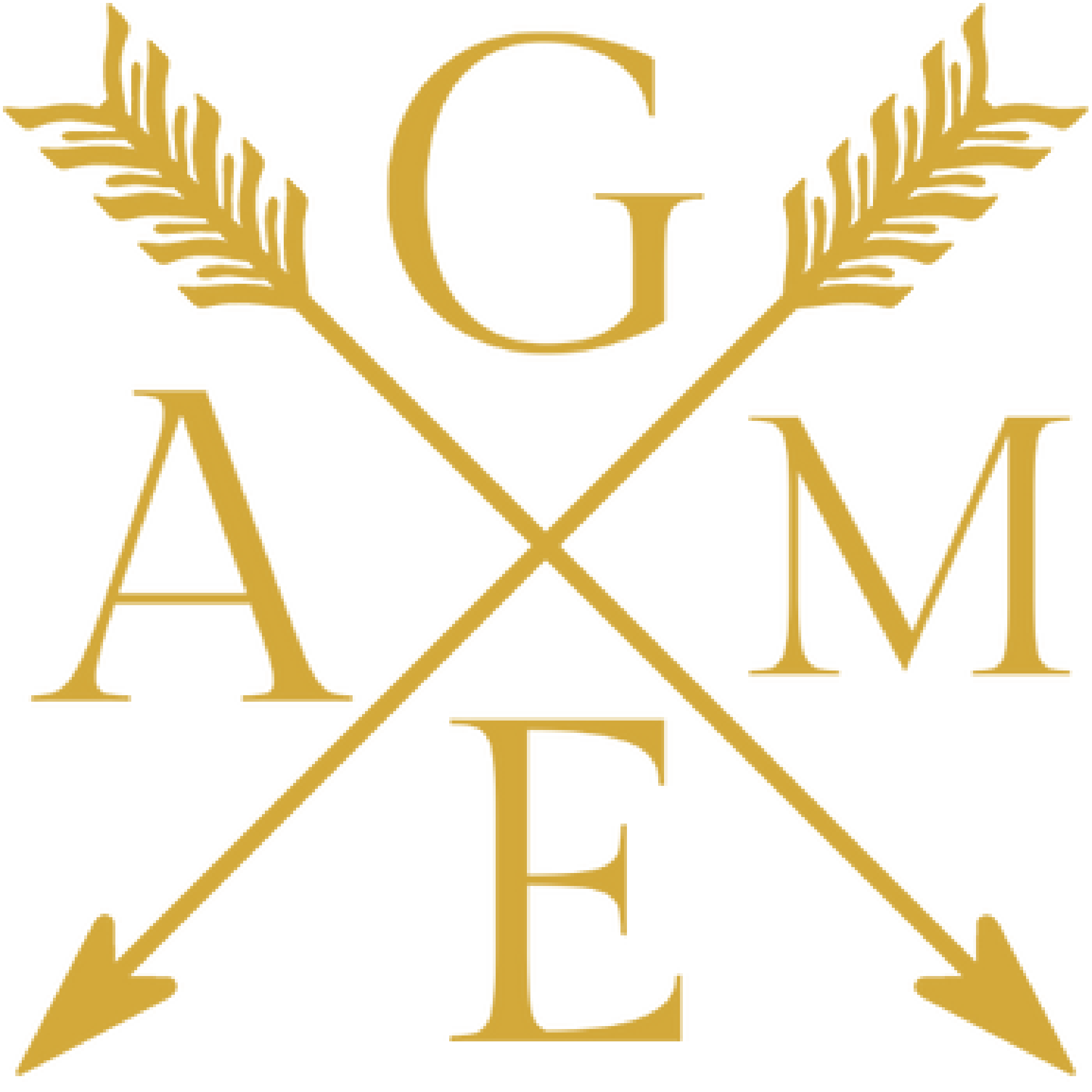 The letters g a m and e are crossed with arrows