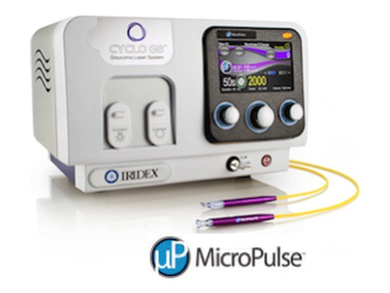 Iridex Cyclo G6 con sonde MicroPulse P3 e G-Probe