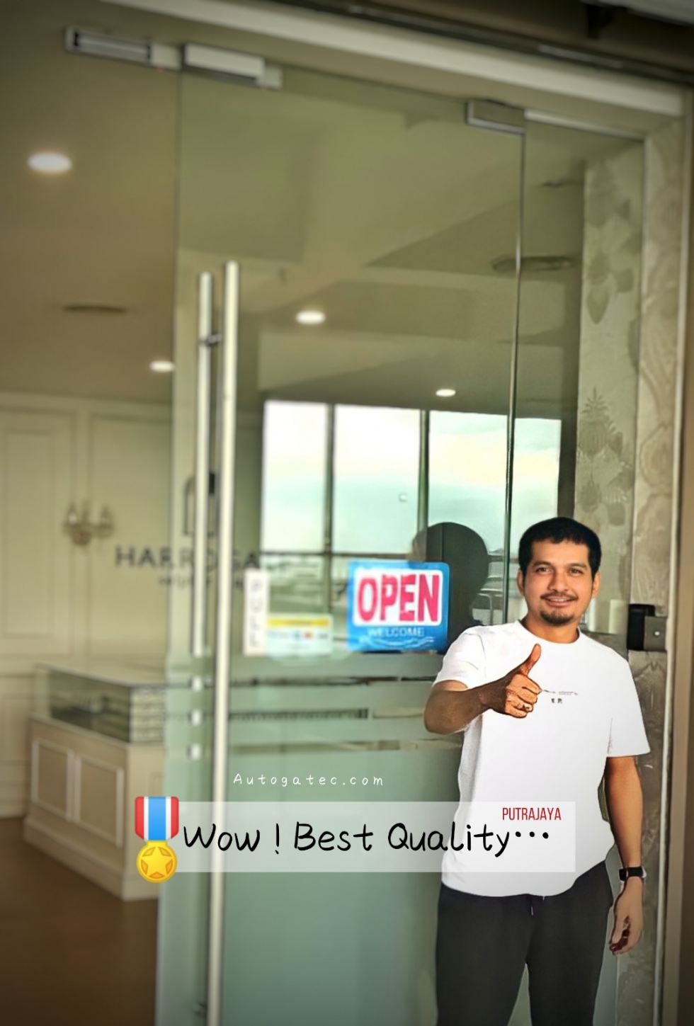 Door Access Satisfied Client