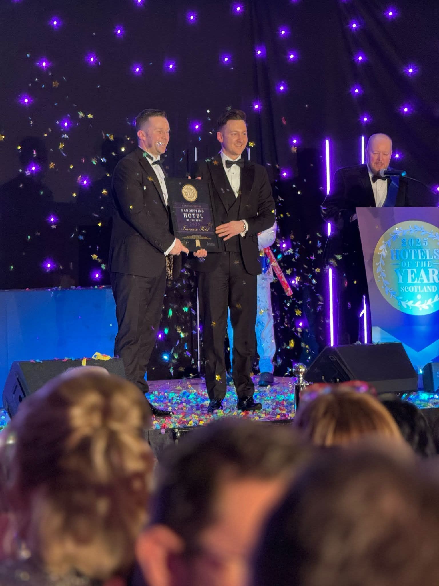 Sean Burke & Paul Browlie, Invercarse Hotel, Dundee, each received a Manager Gold Medal 2025 Sean Burke & Paul Browlie, Invercarse Hotel, Dundee, each received a Manager Gold Medal 2025