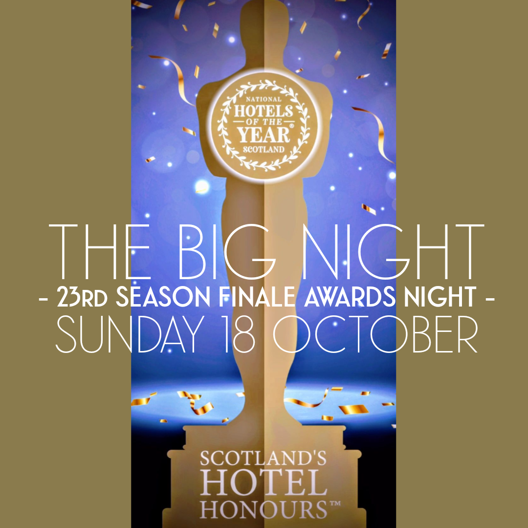 Awards Night 2026 is on 18th October in The Ballroom of the Banquesting Hotel of the Year, Invercarse Hotel, Dundee