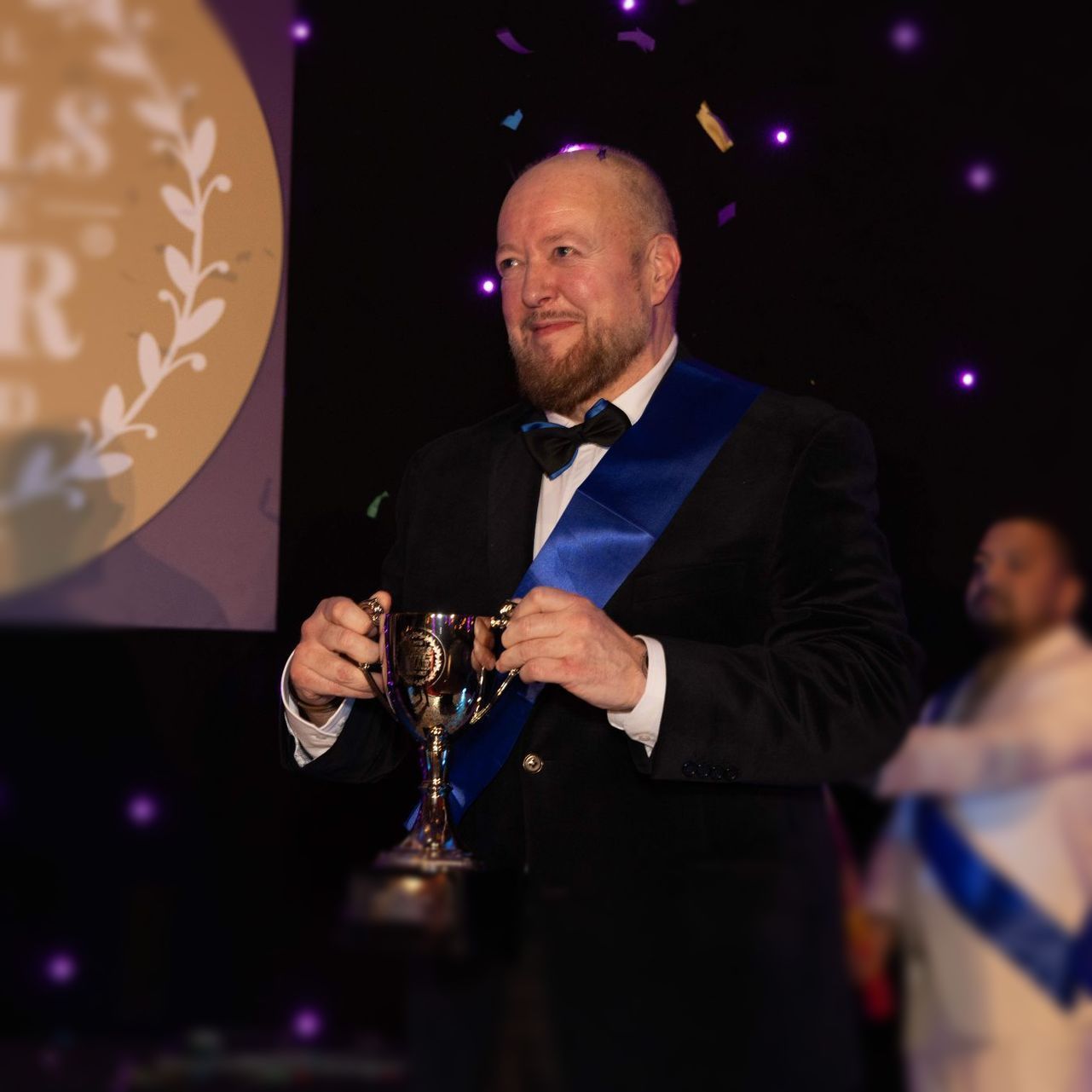 Gary McLean-Quin at the National Hotels of the Year Scotland 2025
