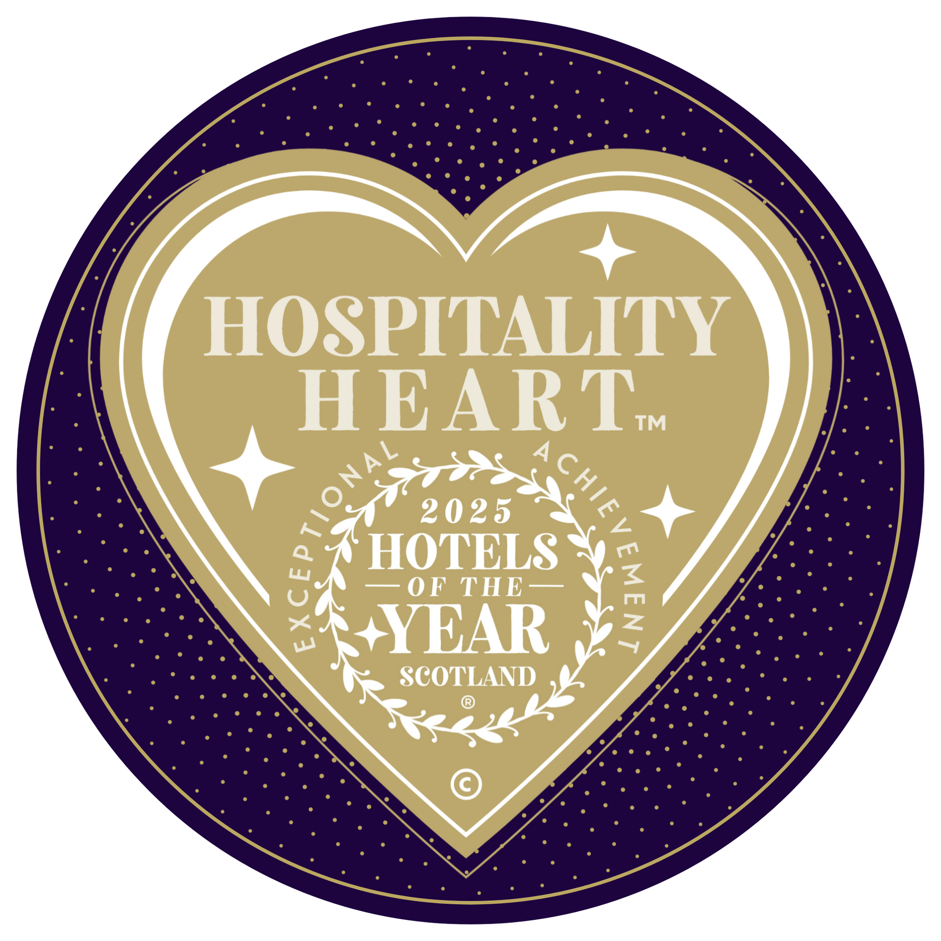 HospitalityHeart from National Hotels of the Year Scotland 2025 HospitalityHeart from National Hotels of the Year Scotland 2025