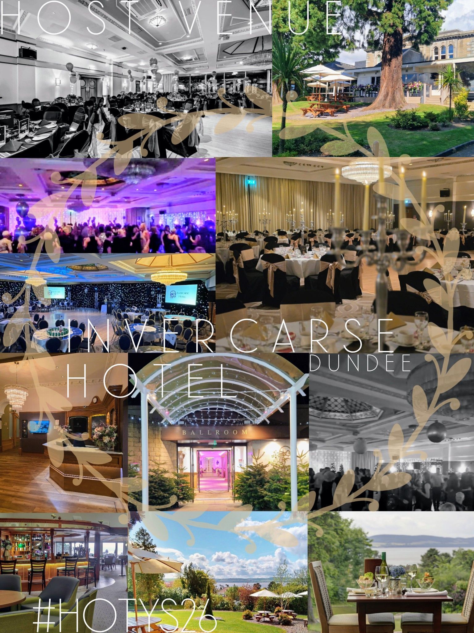 Invercarse Hotel, Dundee - Banqueting Hotel of the Year 2025, hosts this year's 23rd Awards Night on 29th November 2026