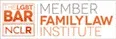 The logo for the lgbt member family law institute