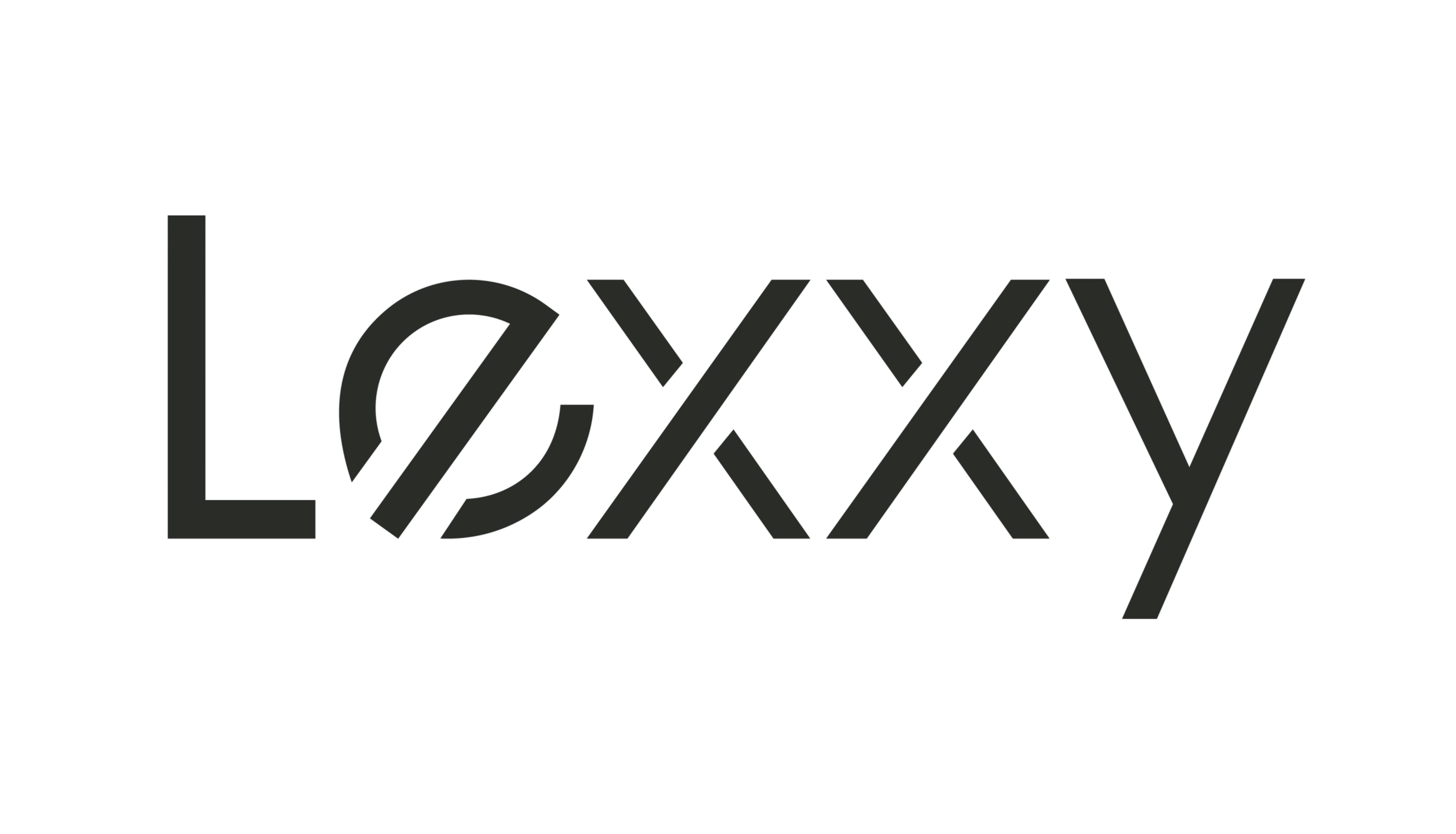 Lexxy wordmark logo in dark gray, stylized text.
