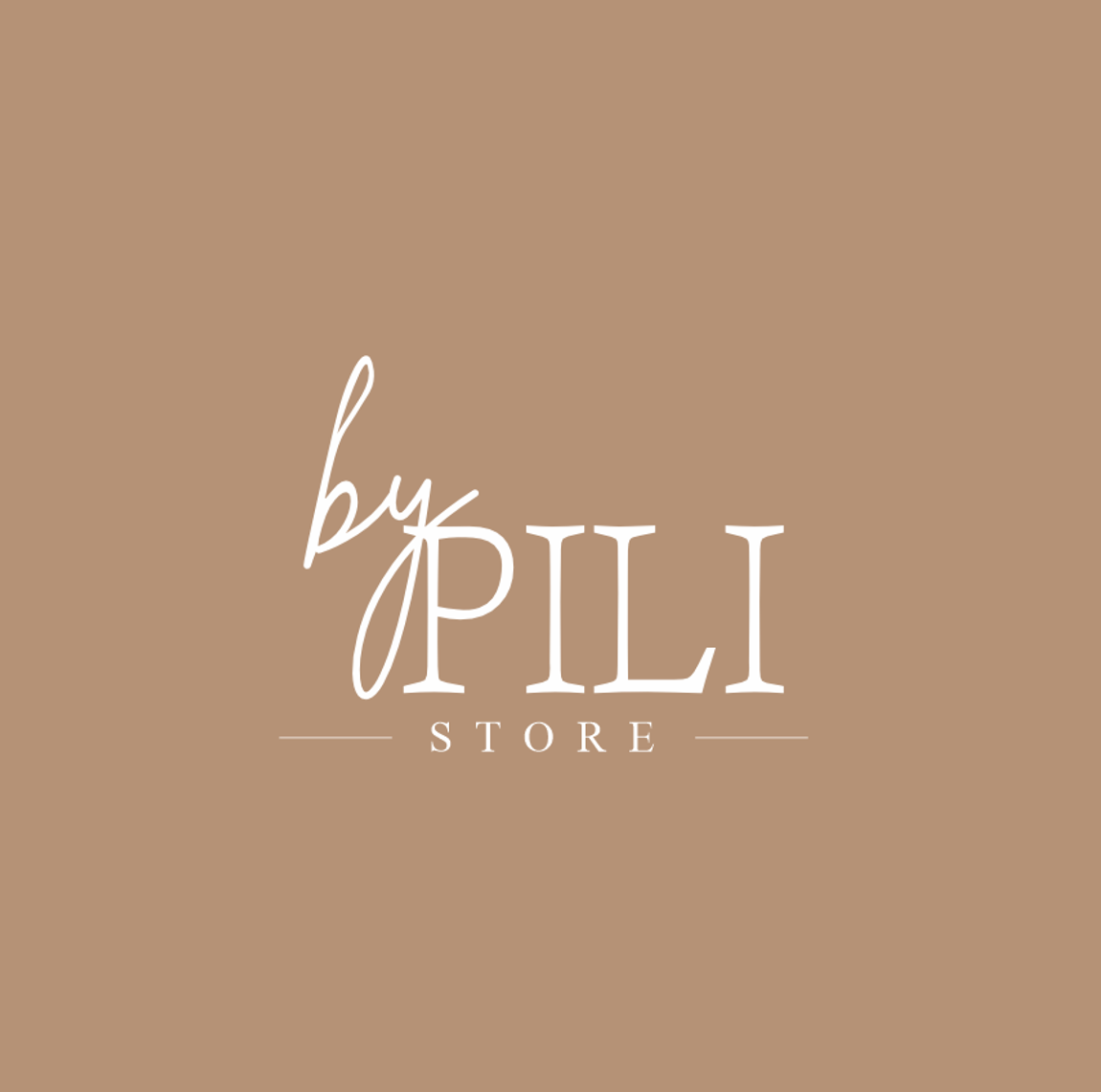 Un logotipo para una empresa llamada Pilli sobre un fondo negro.
