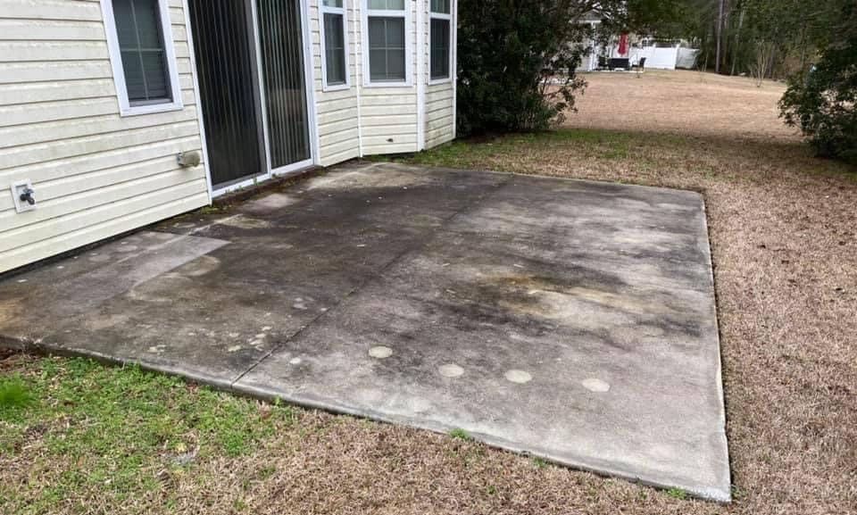 Before Driveway Power Wash | Savannah, GA | Reed Home Services