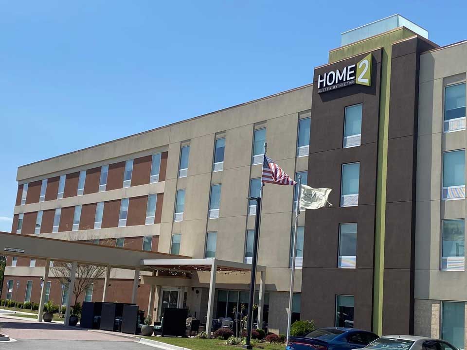 Before Commercial Power Washing | Savannah, GA | Reed Home Services