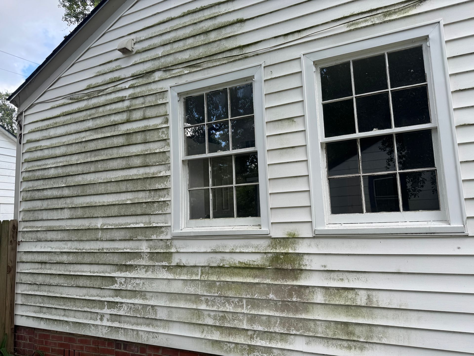 Before Siding Cleaning | Savannah, GA | Reed Home Services
