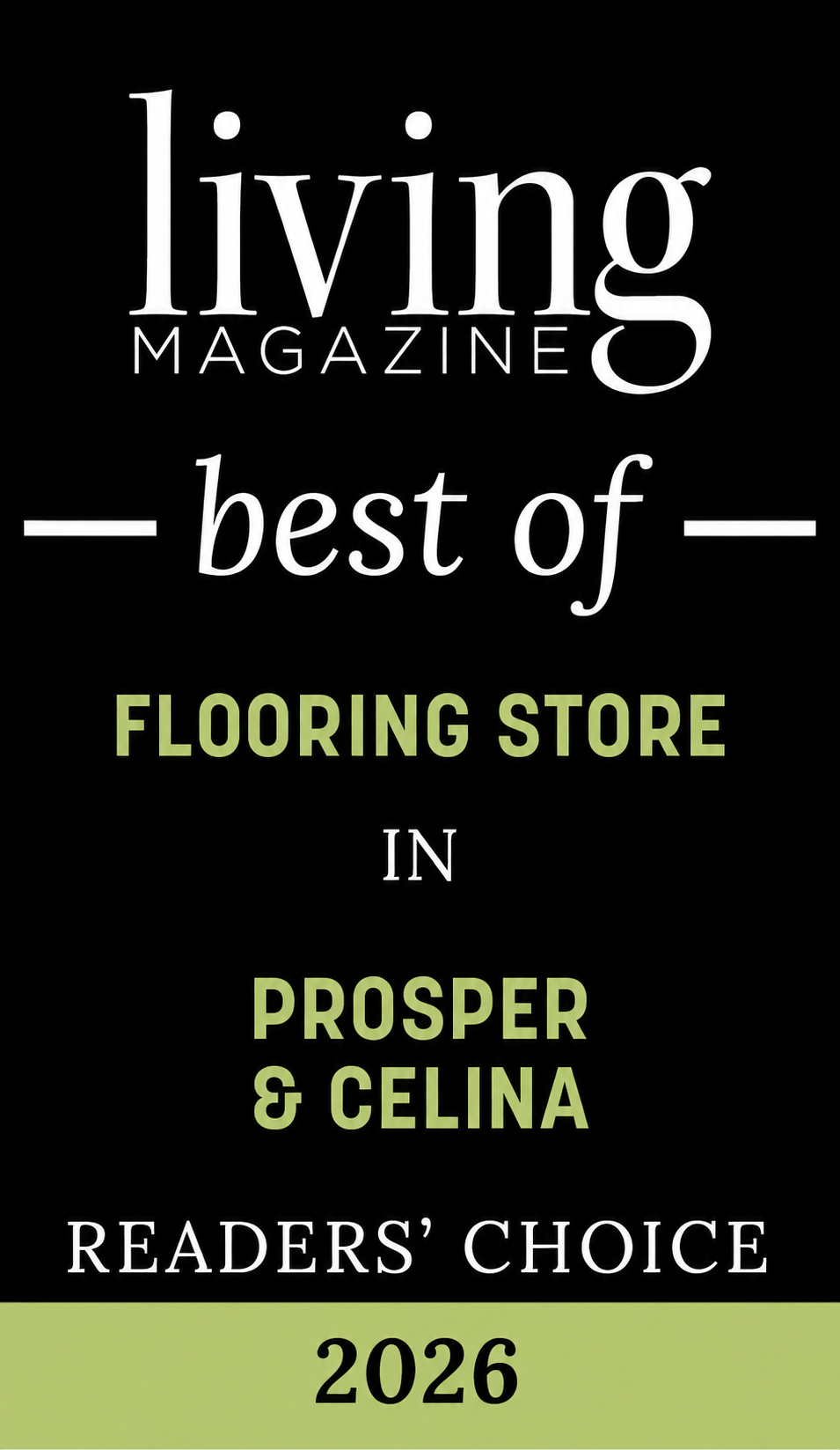 Best of flooring store in prosper & celina reader's choice 2026