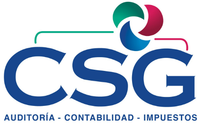 Un logotipo para una empresa llamada CSG.