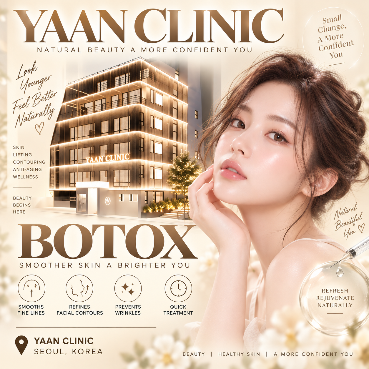 首爾江南YAAN Clinic的多汗症肉毒止汗療程