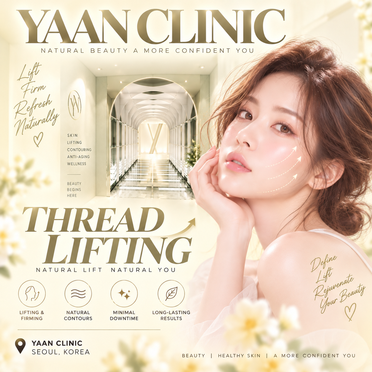 首爾江南YAAN Clinic的埋線拉提