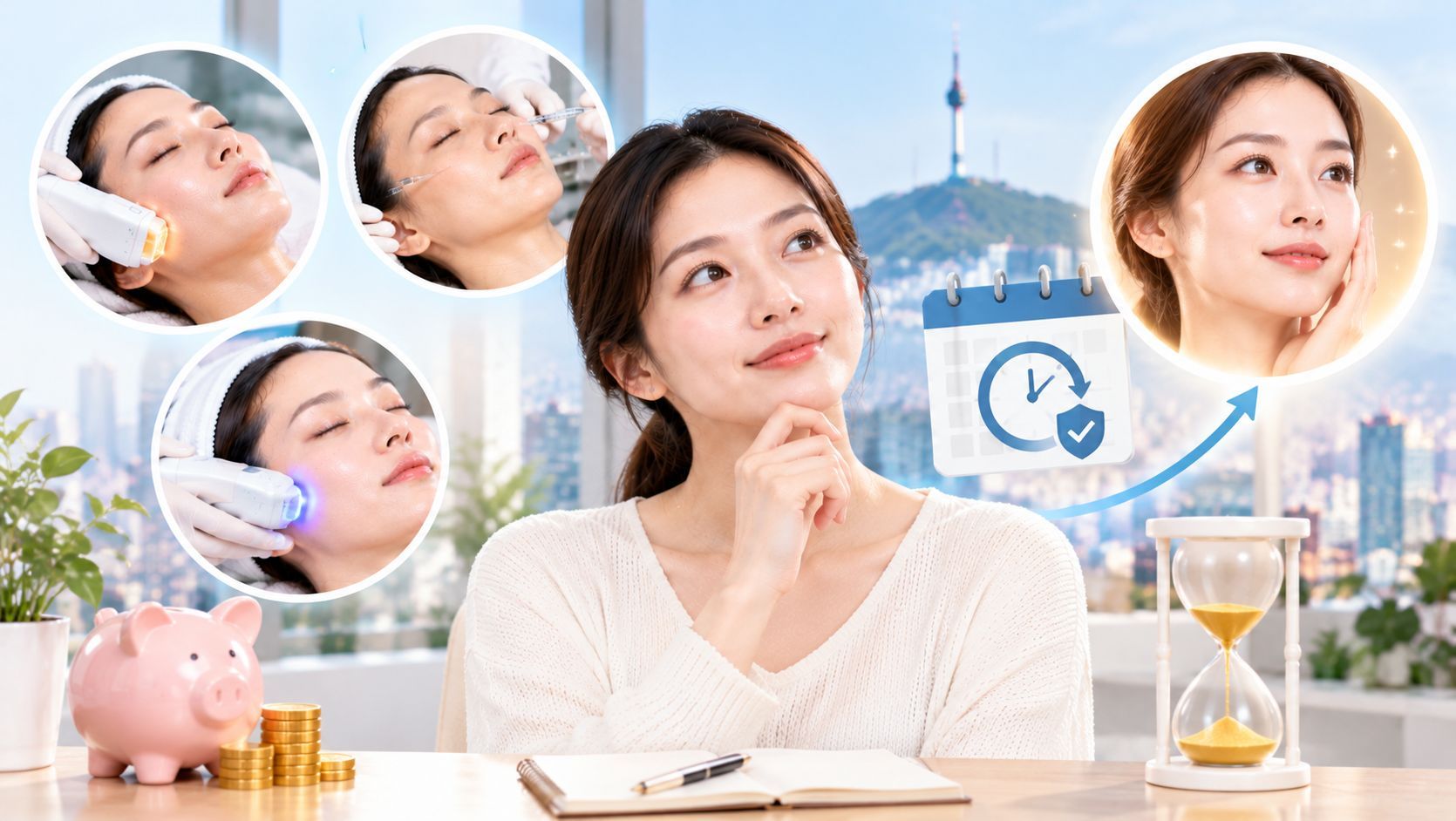 Korean skin lifting treatments compared for long-lasting results, collagen stimulation, and skincare