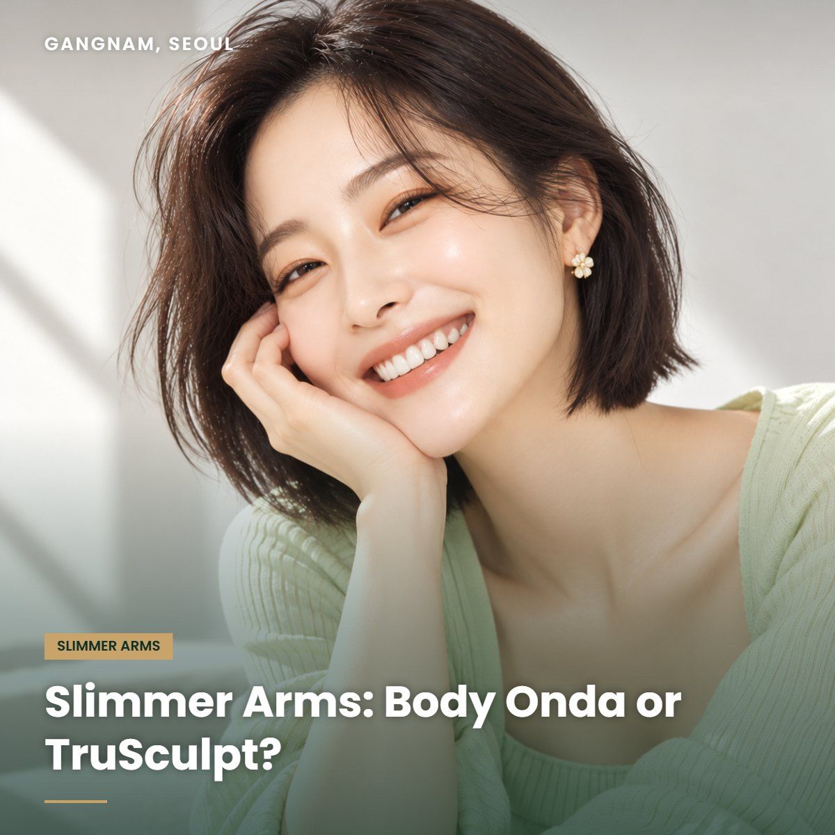 Body Onda and TruSculpt for arms at YAAN Clinic Gangnam, Seoul