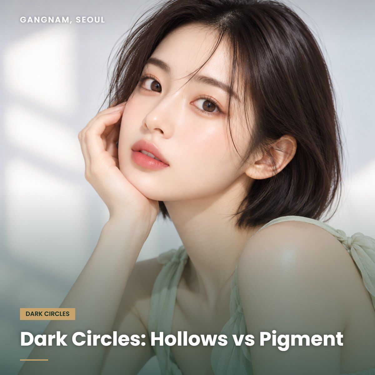 Dark circle treatment at YAAN Clinic Gangnam, Seoul
