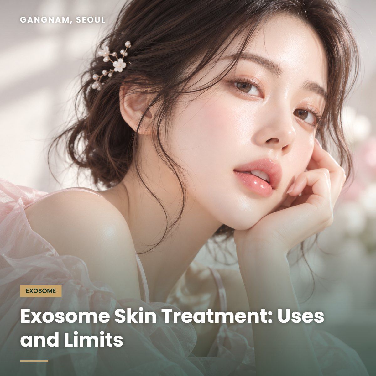 Exosome skin treatment at YAAN Clinic Gangnam, Seoul