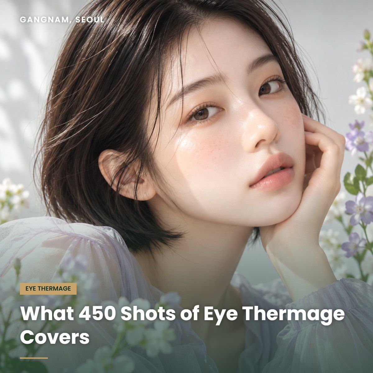Eye Thermage 450 shots at YAAN Clinic Gangnam, Seoul