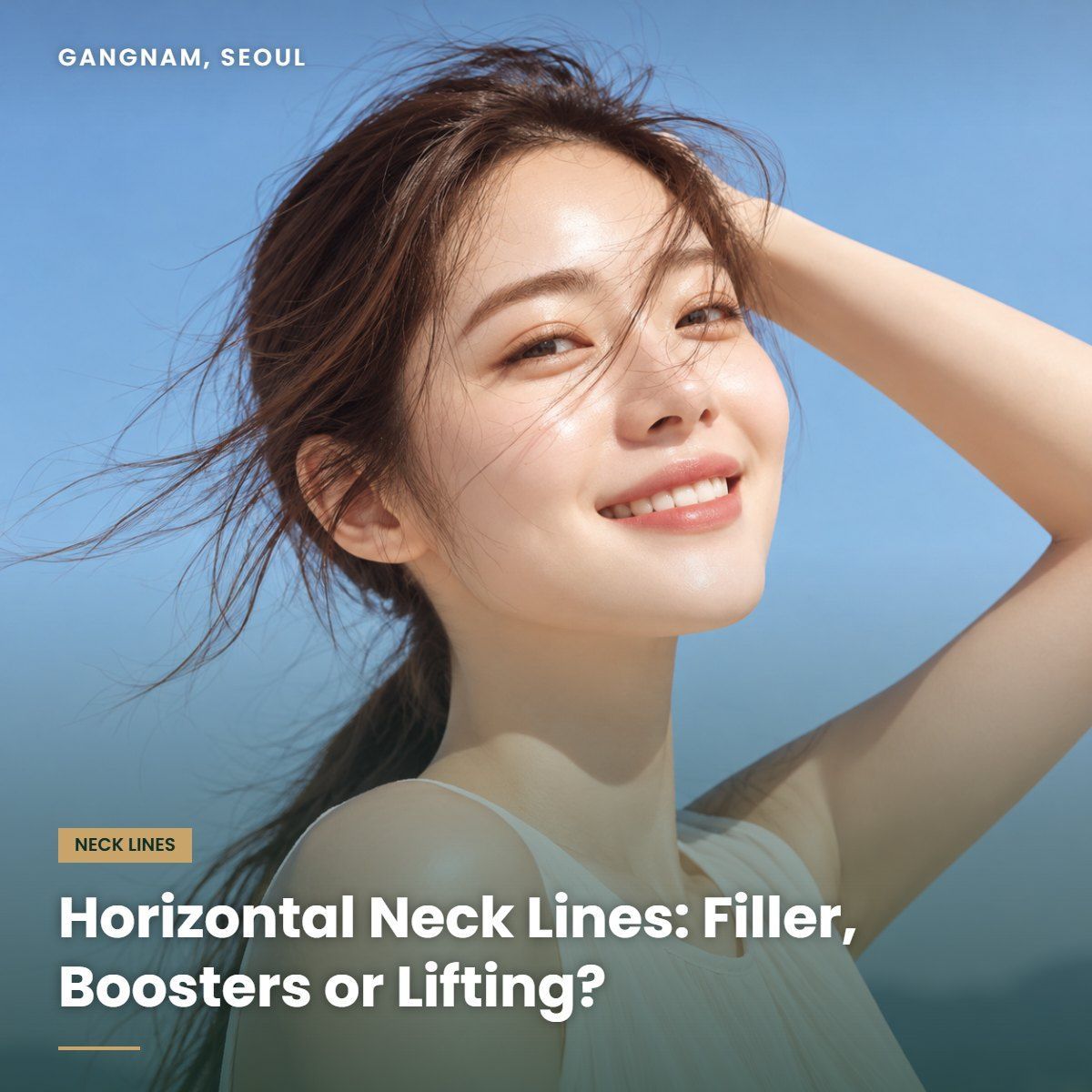 Horizontal neck line treatment at YAAN Clinic Gangnam, Seoul