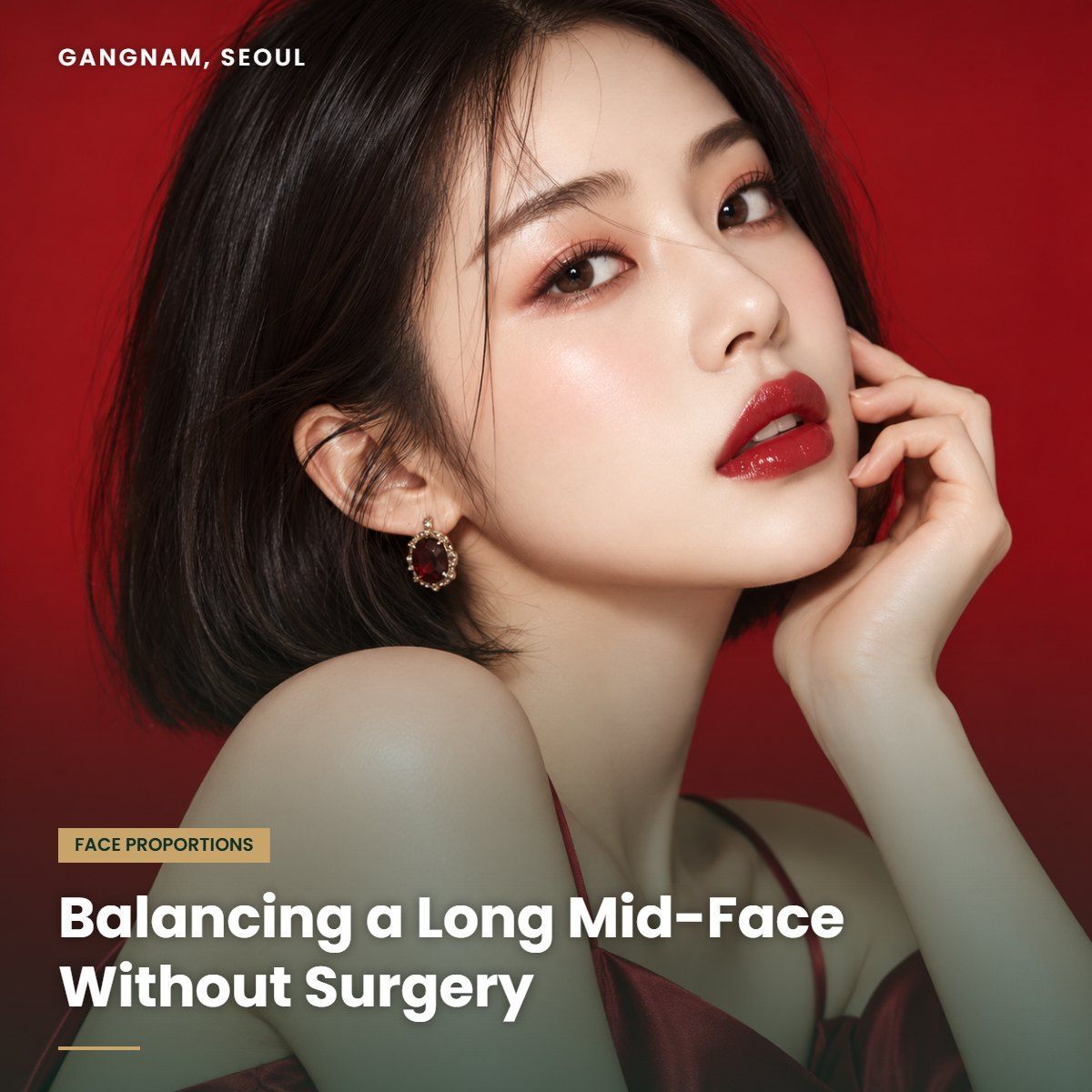 Balancing a long mid-face at YAAN Clinic Gangnam, Seoul