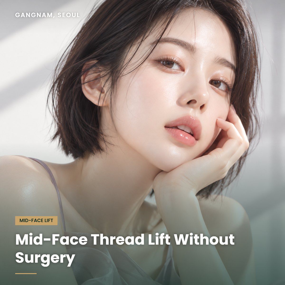 Mid-face thread lift at YAAN Clinic Gangnam, Seoul