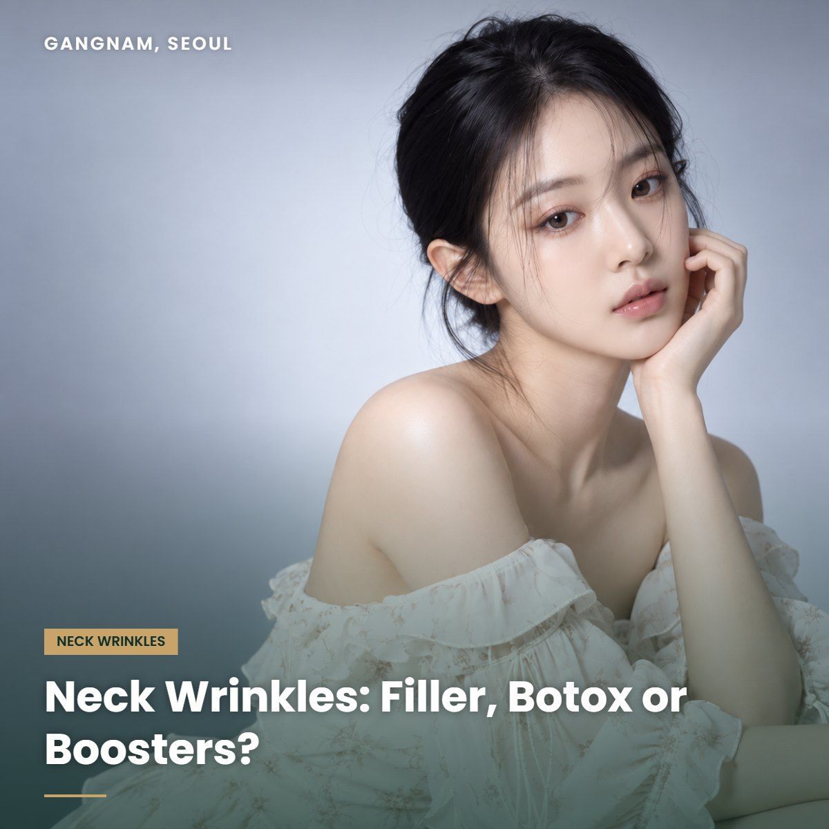 Neck wrinkle treatment at YAAN Clinic Gangnam, Seoul