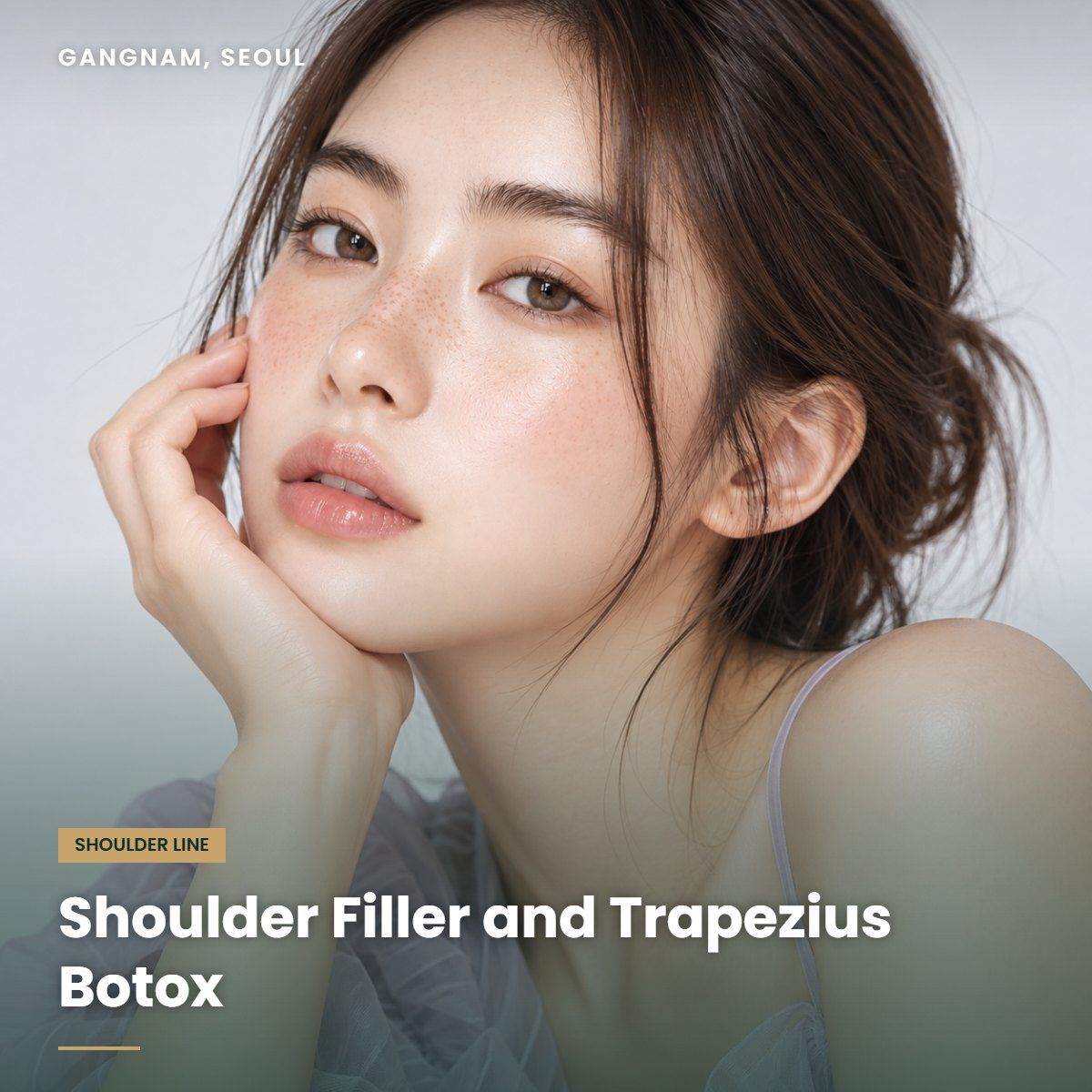 Shoulder filler and trapezius Botox at YAAN Clinic Gangnam, Seoul