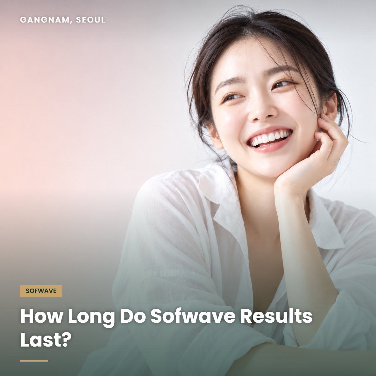 Sofwave results timeline at YAAN Clinic Gangnam, Seoul