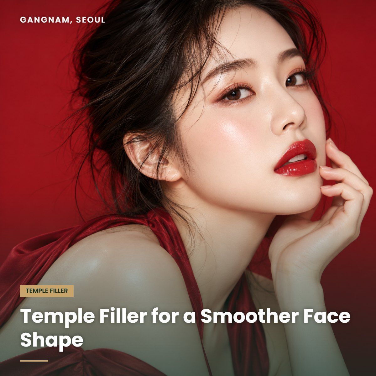 Temple filler at YAAN Clinic Gangnam, Seoul