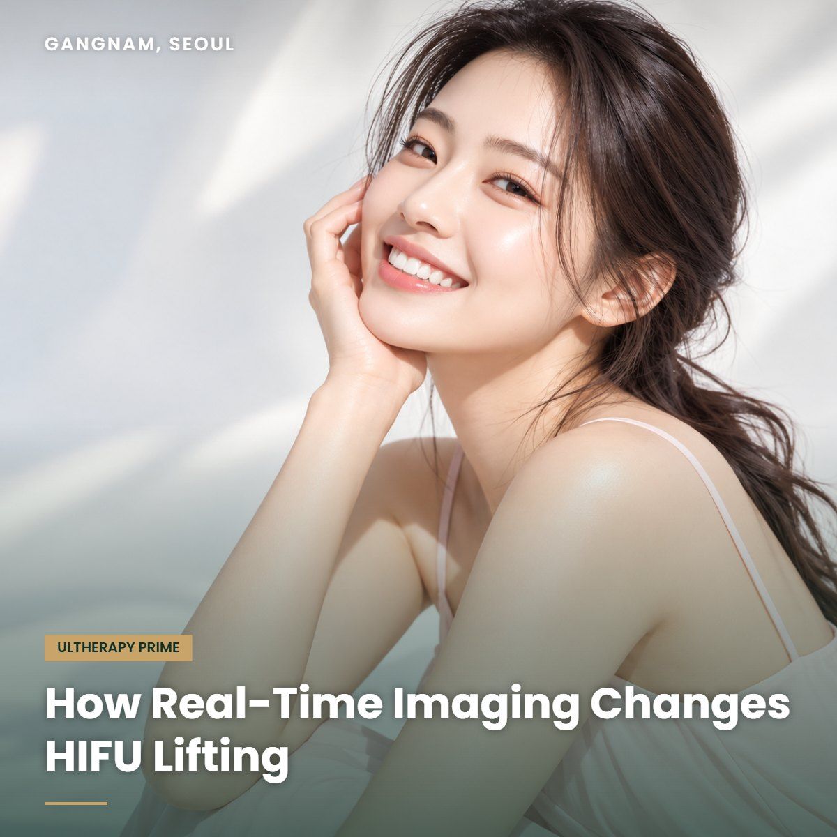 Ultherapy Prime real-time imaging at YAAN Clinic Gangnam, Seoul