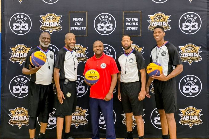 IBOA Basketball Officials and event director at the 2026 NACLA C