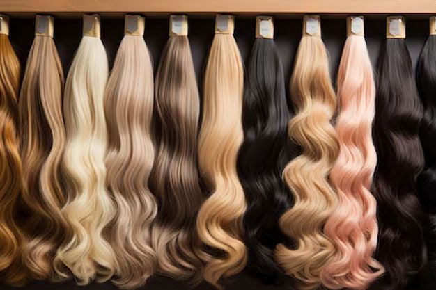 Hair Extensions color options