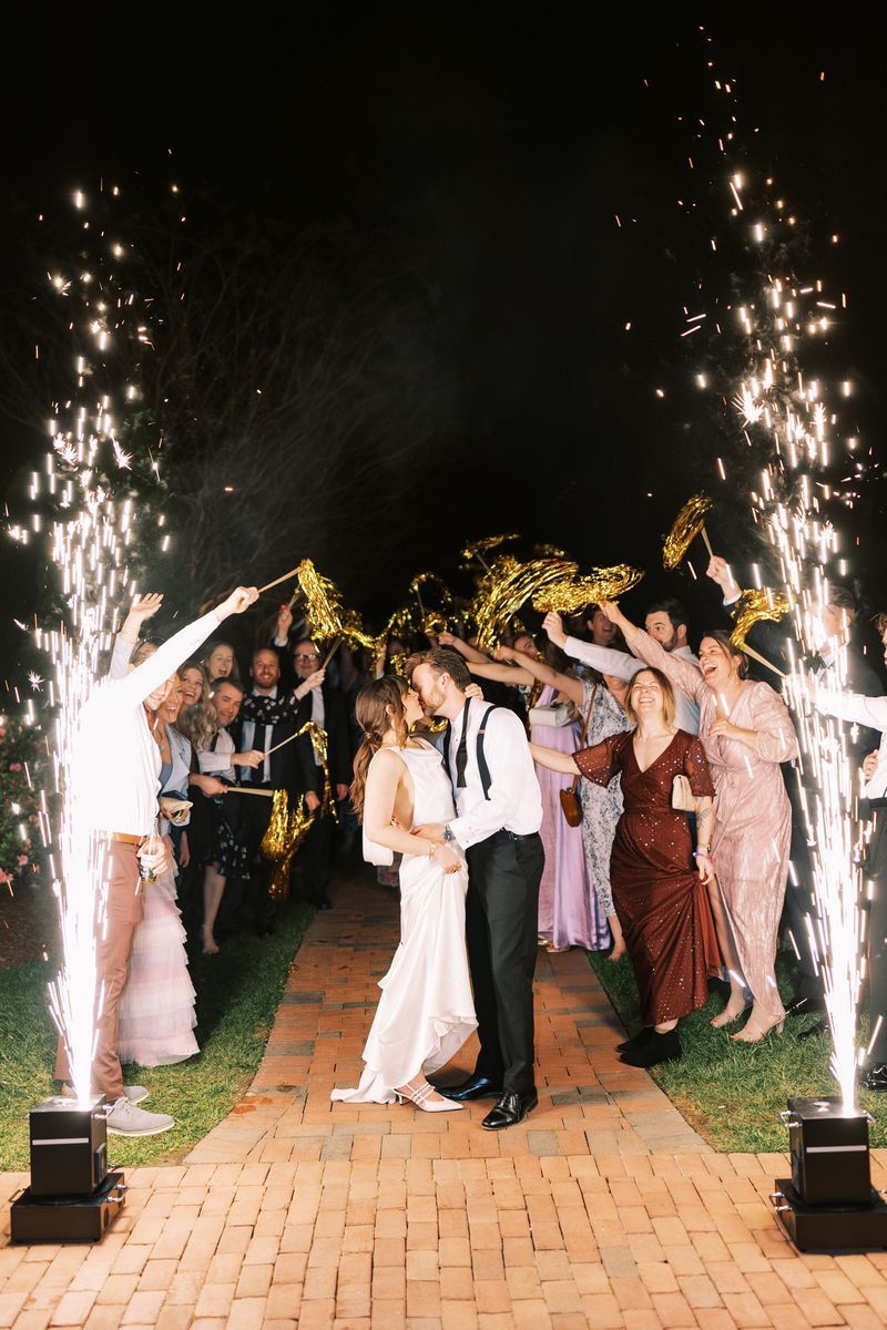 Special Exit at The Merrimon-Wynne House, a wedding venue in Raleigh, NC