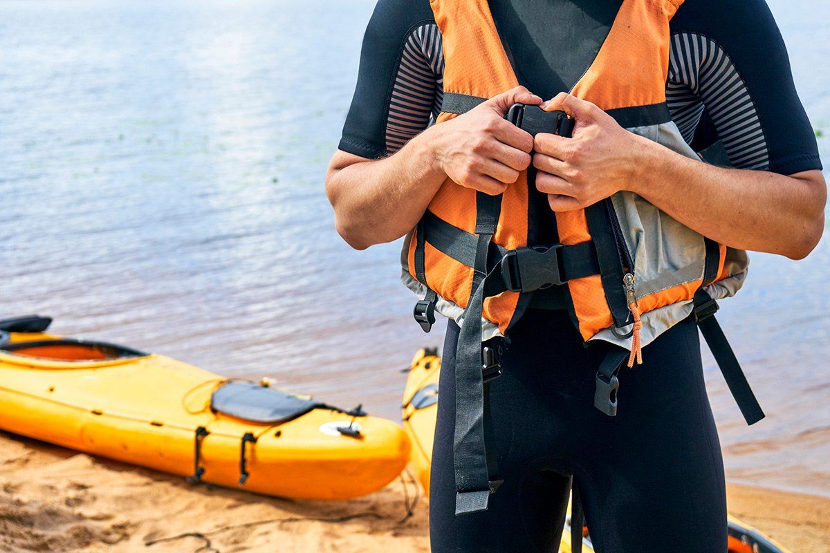Wearing Life Vest — Vernon, FL — Canoe Adventures Cypress Springs | Vernon, FL | Canoe Adventures | Rentals | Paddleboards | Kayaks | Canoes