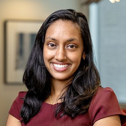 Headshot of Harini Srinivasan.