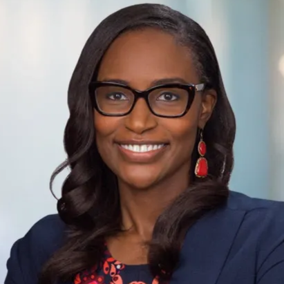 Headshot of Valerie Jules McCarthy.