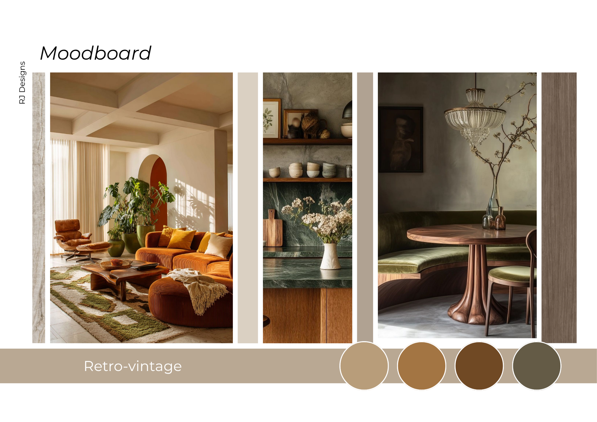 Moodboard Retro vintage