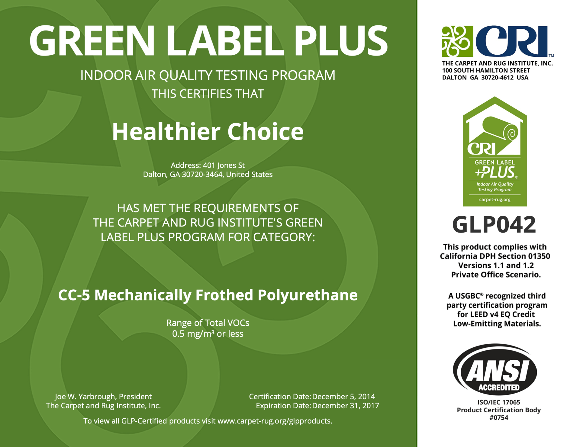 Healthier Choice Cushion Overview