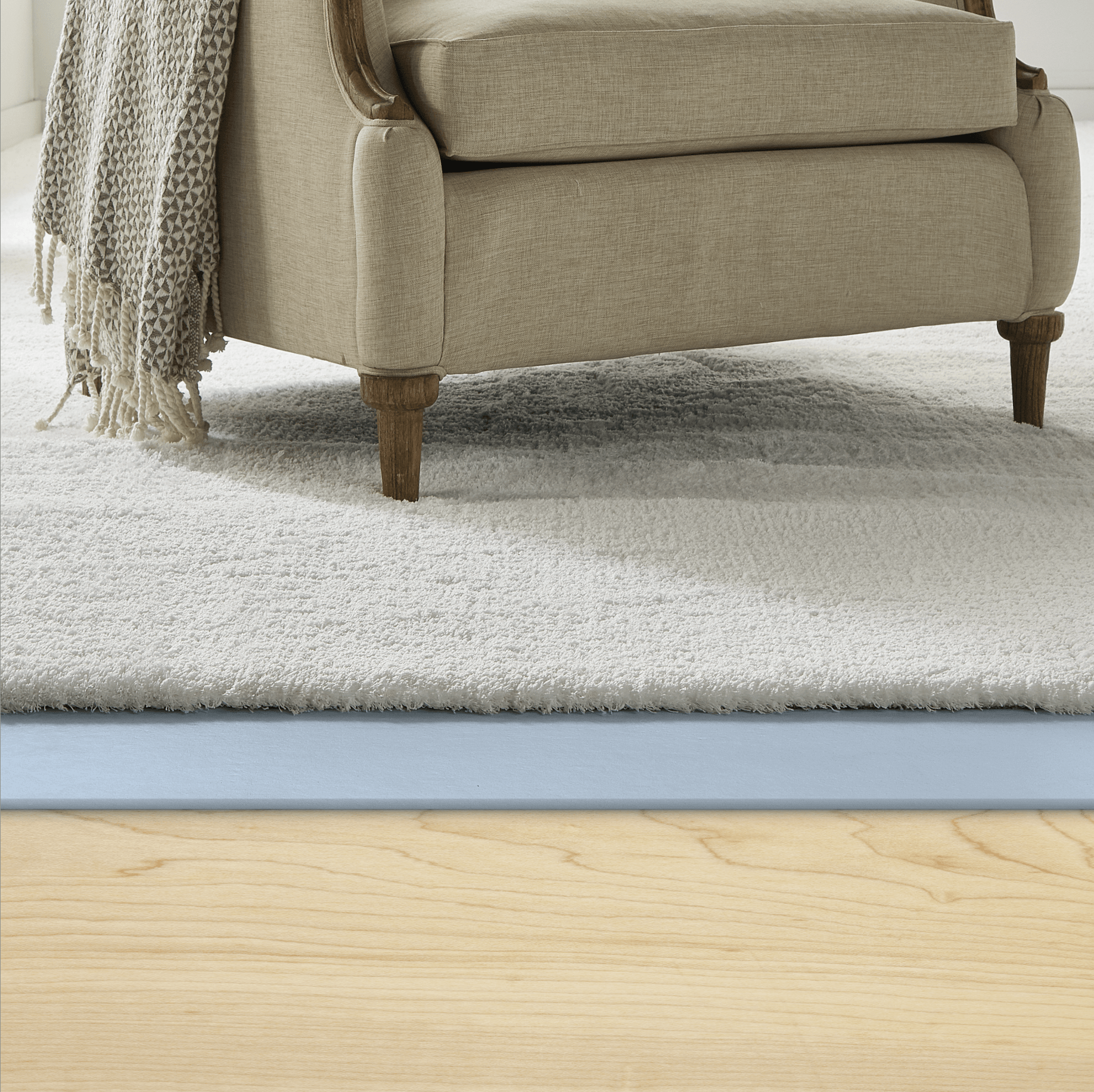 Healthier Choice Carpet Cushion HC Blue 5/16"