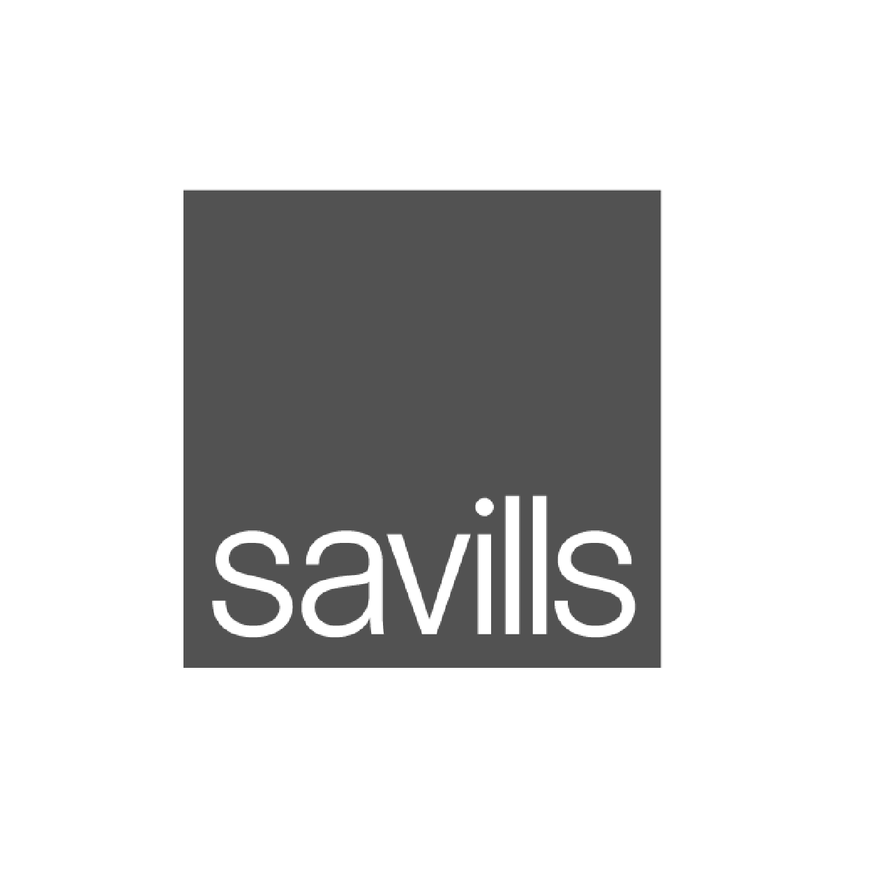 Savills logo: dark gray square with white 