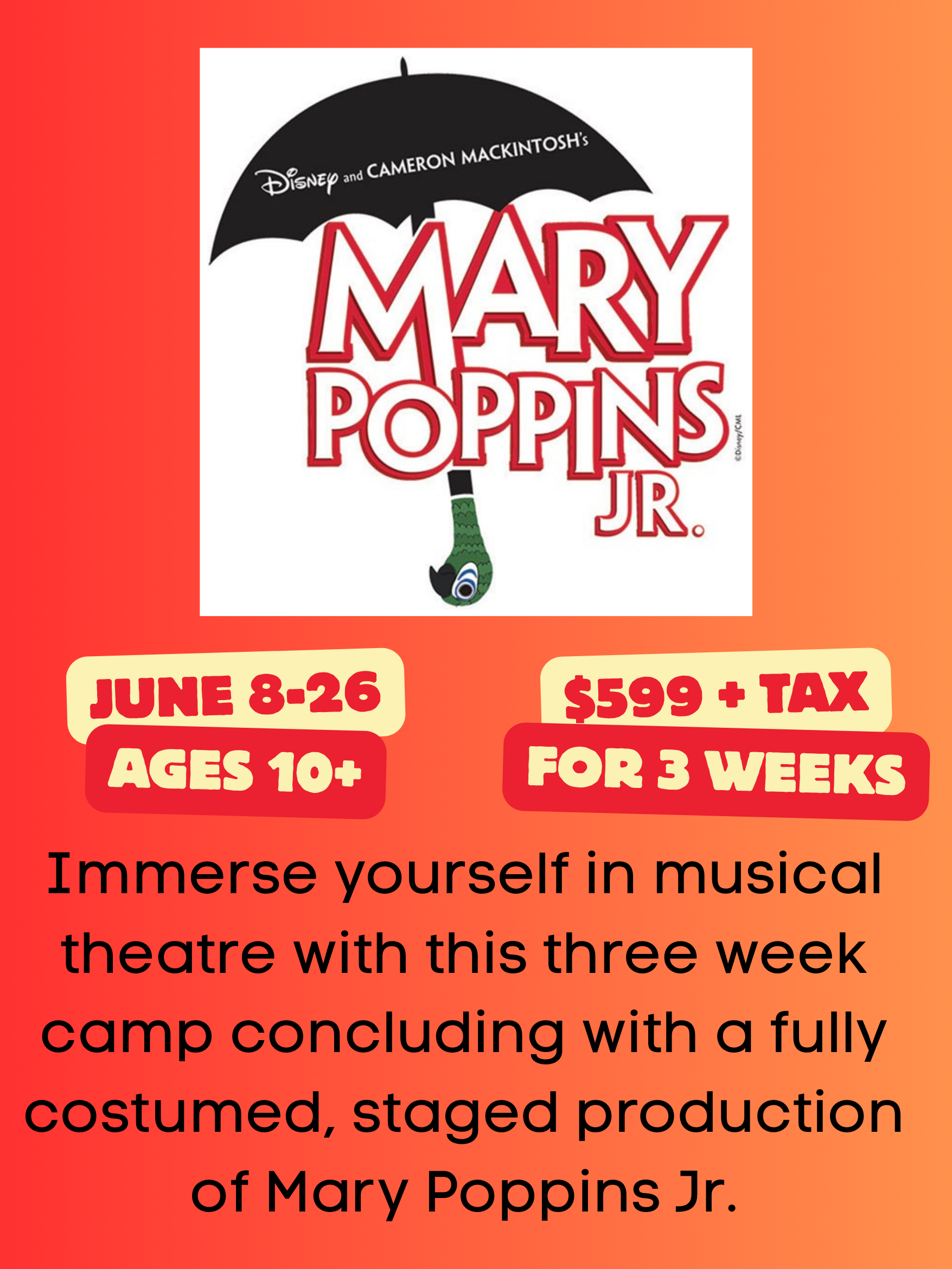 Summer Camps | Moss Performing Arts Academy