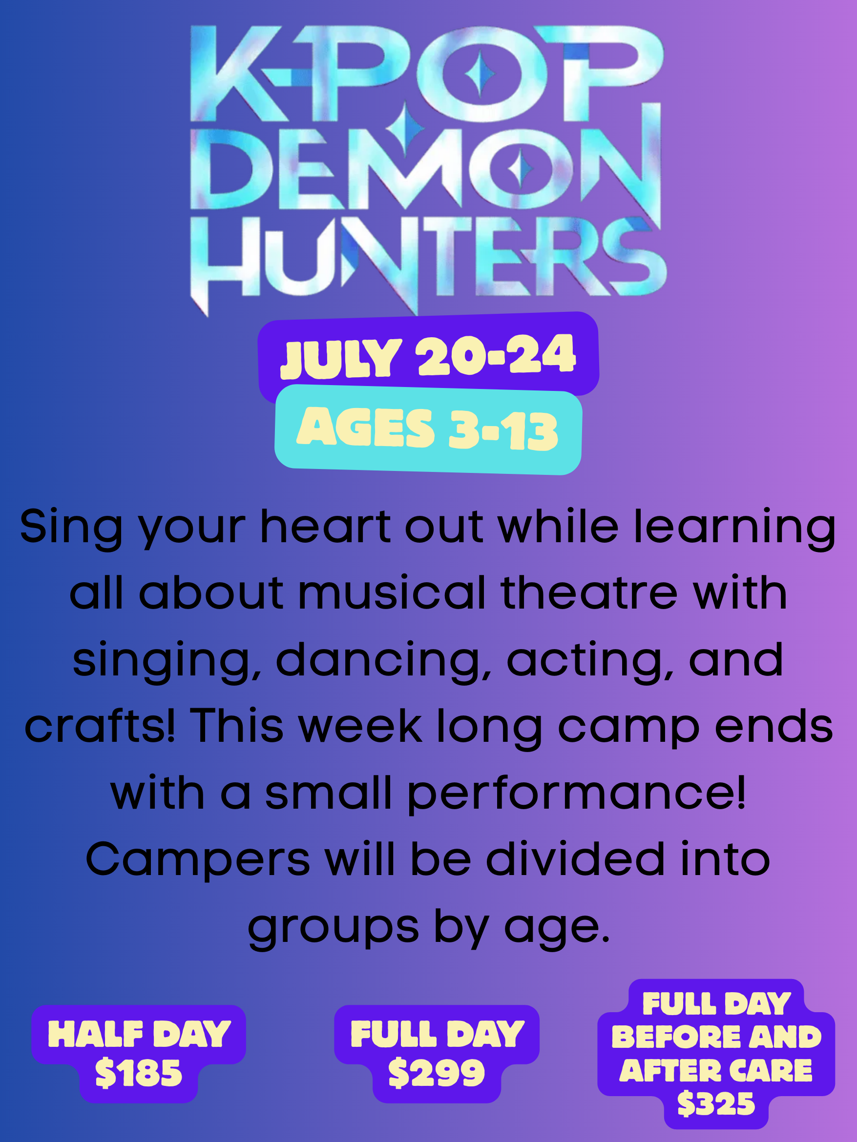 Summer Camps | Moss Performing Arts Academy