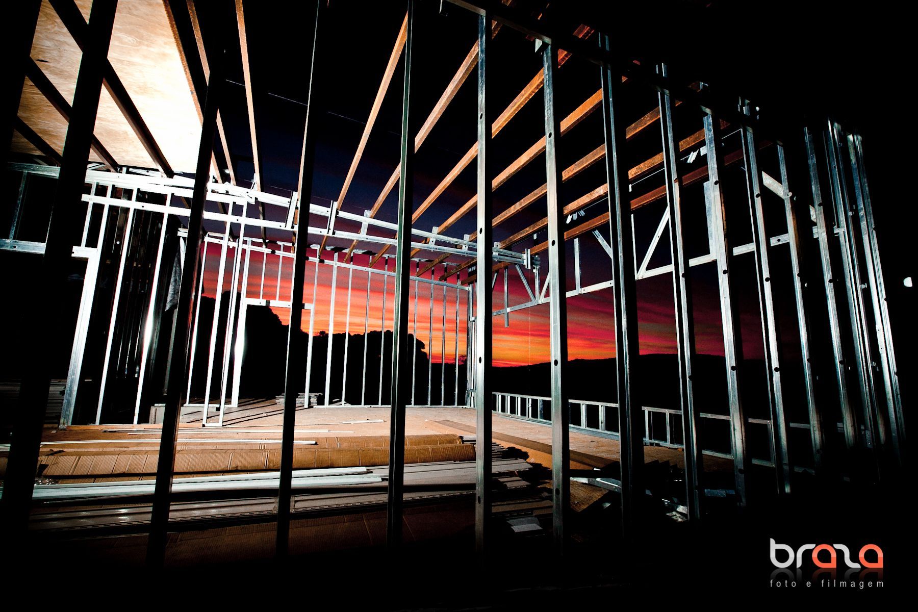 Registro principal da execução da obra