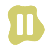 A green icon with two white lines on a white background.