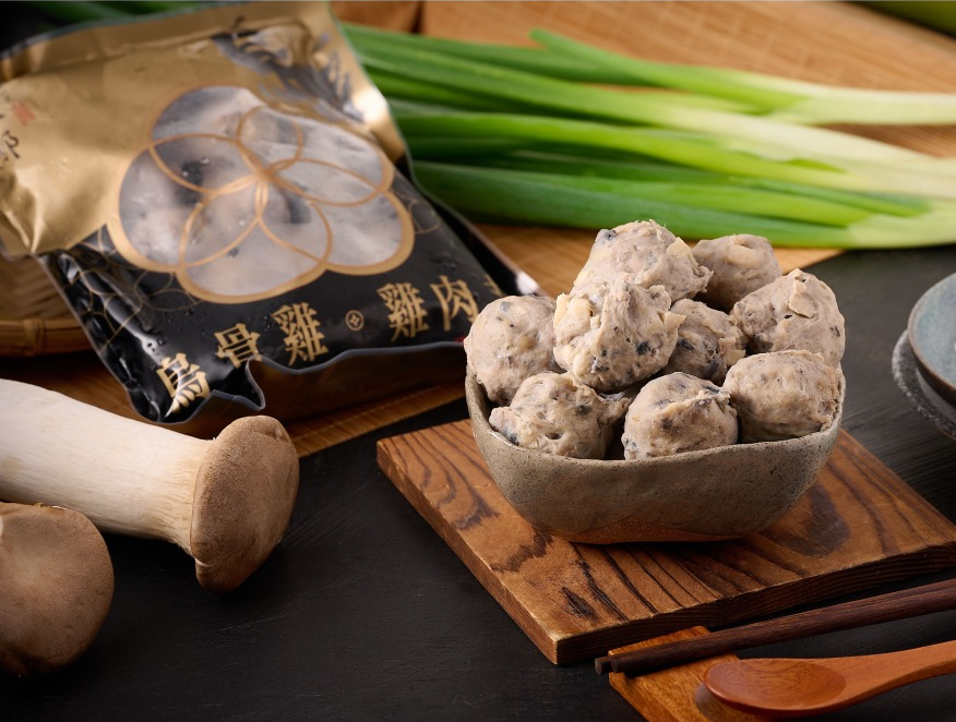 冷凍-烏骨雞雞肉丸