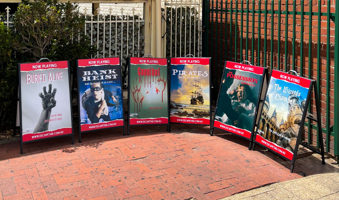 Escape rooms at Escape This in the Perth CBD